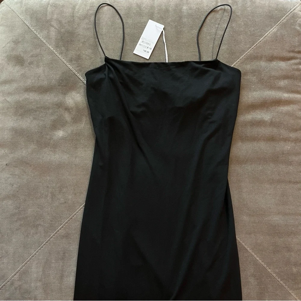 NWT Reformation Pavia Knit Dress - Black - Picture 7 of 9